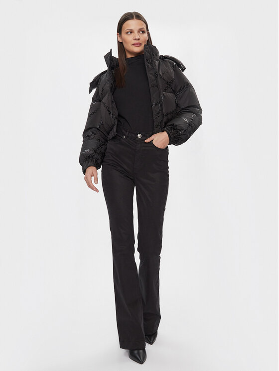 Versace Jeans Couture Versace Jeans Couture Μπουφάν πουπουλένιο 75HAU402 Μαύρο Regular Fit