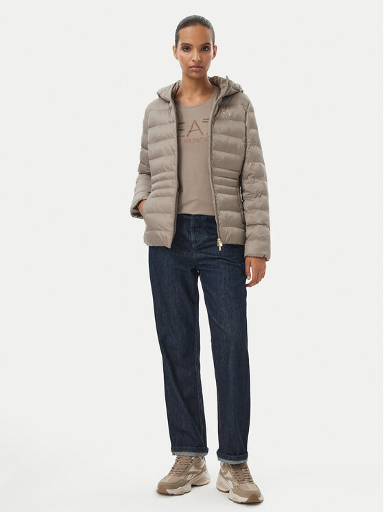 EA7 Emporio Armani EA7 Emporio Armani Kurtka przejściowa 7W000684 AF12475 U6100 Beżowy Slim Fit