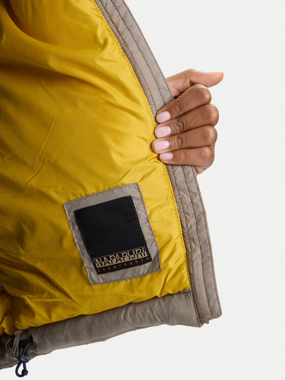 Napapijri Napapijri Winterjacke A-Ega NP0A88XD Grau Regular Fit