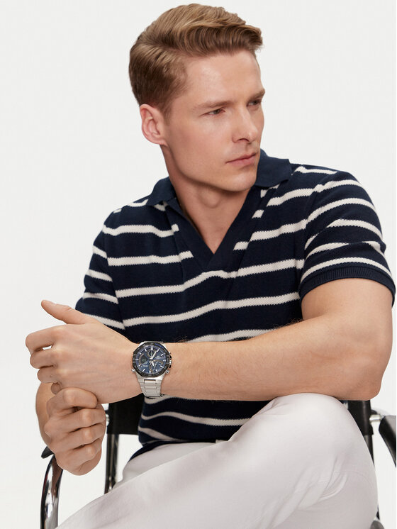 Casio Casio Hodinky Edifice Racing ECB-950DB-2AEF Stříbrná