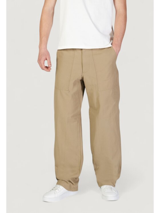 Jack&Jones Jack&Jones Παντελόνι chino JPSTBILL BARKLEY FATIGUE NOOS Μπεζ Regular Fit