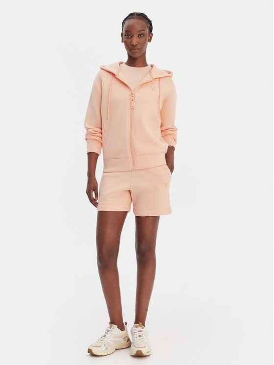 Guess Guess Sporta šorti V2YD10 K7UW2 Oranžs Regular Fit