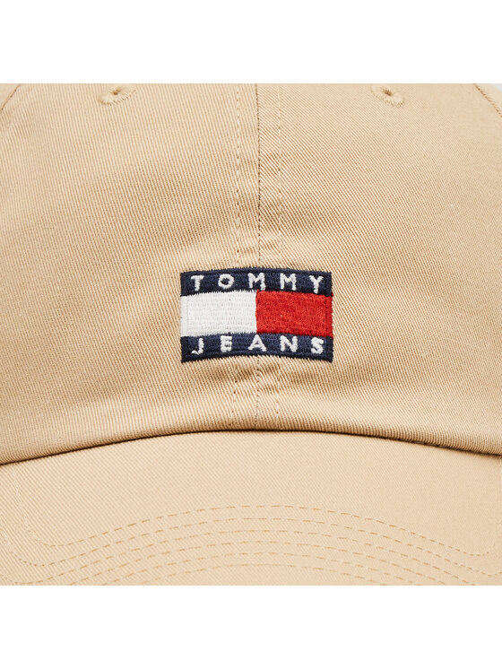 Tommy Jeans Tommy Jeans Kepurė su snapeliu Tjm Heritage 6 Panel Cap AM0AM12020 Smėlio