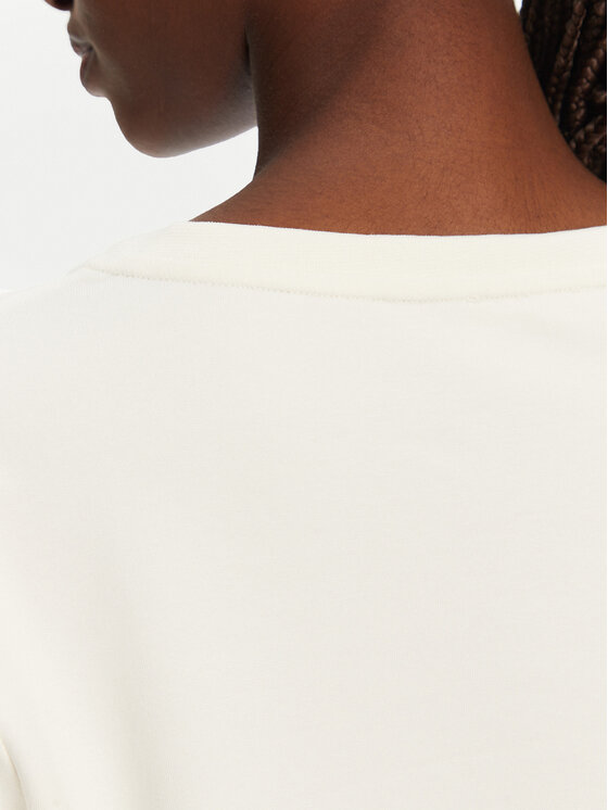 Liu Jo Sport Liu Jo Sport Sweatshirt TA5168 FS090 Écru Regular Fit