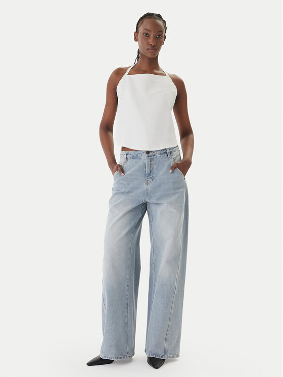 Eleh Eleh Jeans EL103 Celeste Wide Leg