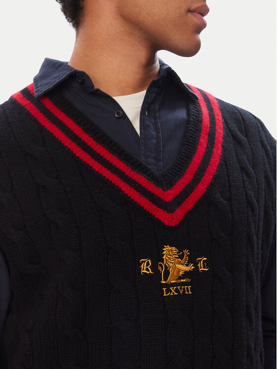 Polo Ralph Lauren Polo Ralph Lauren Sweter 710B28790001 Czarny Regular Fit