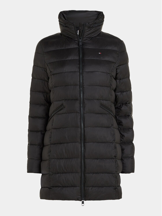 Tommy Hilfiger Tommy Hilfiger Μπουφάν χειμωνιάτικο WW0WW39221 Μαύρο Regular Fit