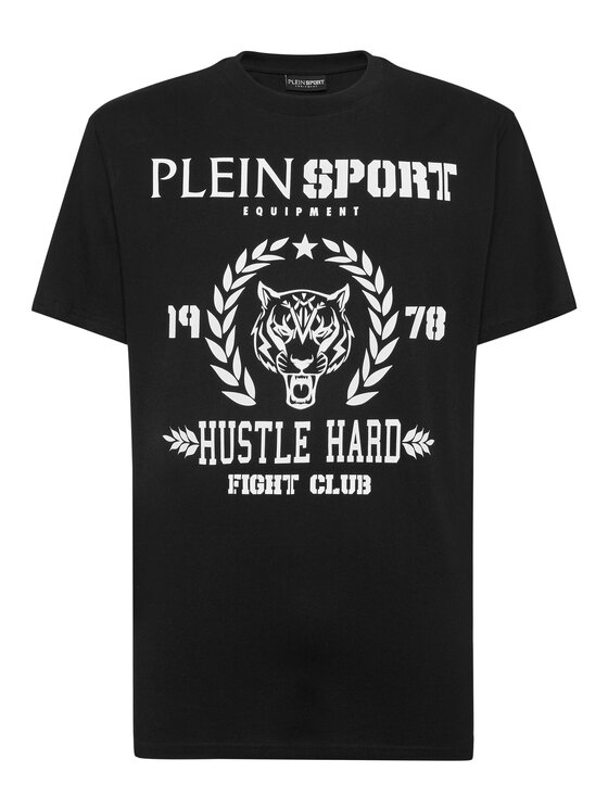 Plein Sport Plein Sport T-Shirt 13043 Czarny Regular Fit