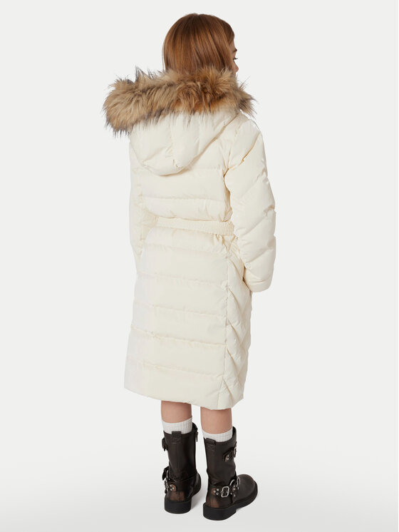 Guess Guess Μπουφάν πουπουλένιο J5BL19 W3080 Εκρού Regular Fit