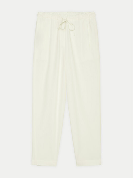 Marc O'Polo Marc O'Polo Stoffhose 403 1340 10317 Écru Slim Fit