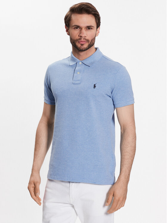 Polo Ralph Lauren Polo 710548797013 Blu Slim Fit, taglia : XXL