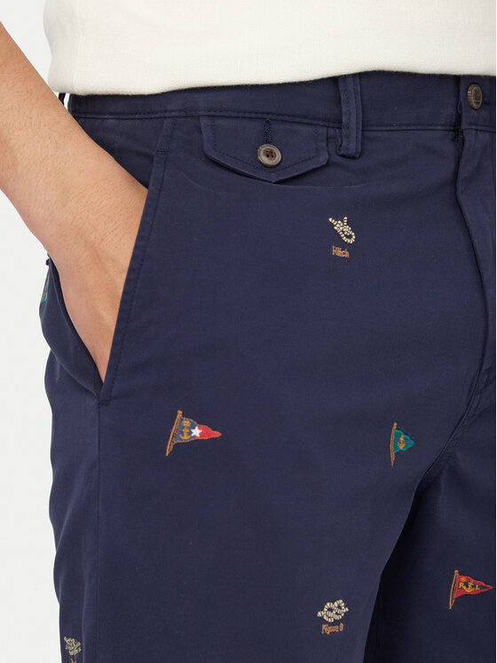 Polo Ralph Lauren Polo Ralph Lauren Bavlnené šortky 710A13007001 Tmavomodrá Regular Fit