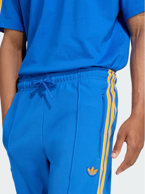 adidas adidas Spodnie dresowe 157083 Niebieski jasny Slim Fit