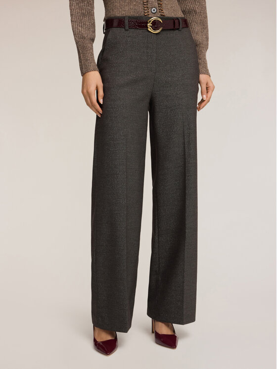 Motivi Motivi Pantaloni di tessuto P255Q104288N013 Grigio Over Fit