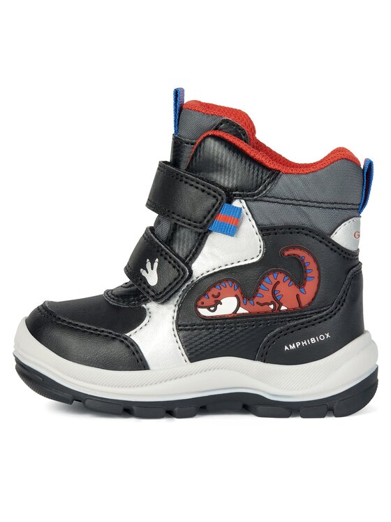 Geox Geox Μπότες Χιονιού B Flanfil Boy B Abx B363VA 054FU C0245 M Μαύρο