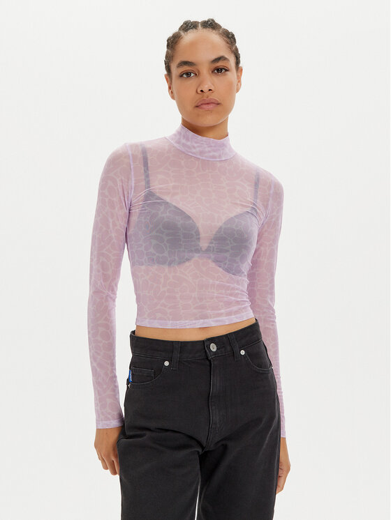 HUGO Hugo Halenka Dasori 50524057 Fialová Slim Fit