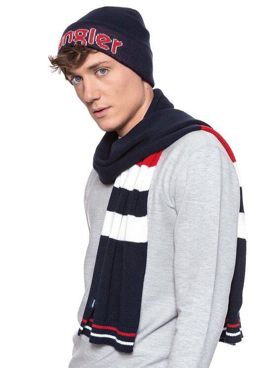 Wrangler Wrangler Berretto KABEL BEANIE Blu