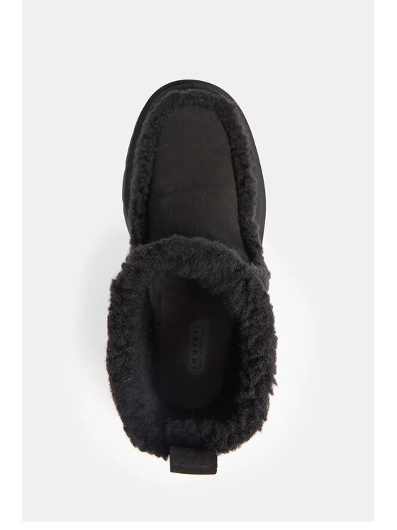 Inuikii Inuikii Polokozačky Biker Suede Černá