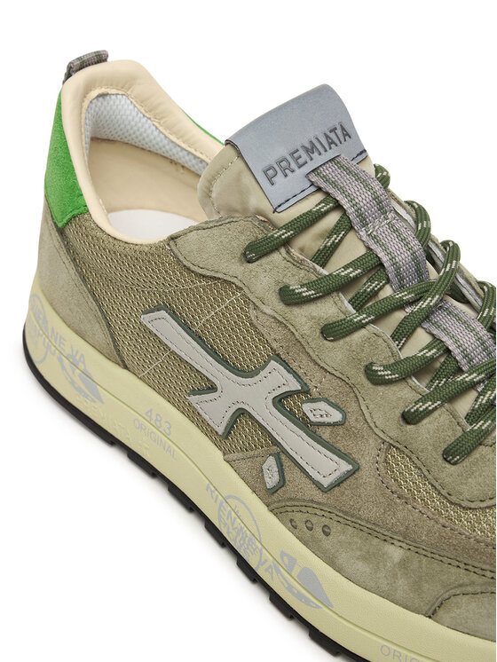 Premiata Premiata Sneakersy Nous Var 8062 Kaki