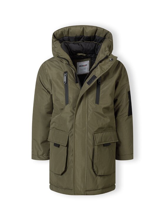 minoti minoti Kurtka zimowa 19coat81 Khaki Regular Fit
