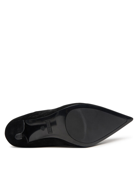 Guess Guess Kozaki FLFLAN SUE11 Czarny