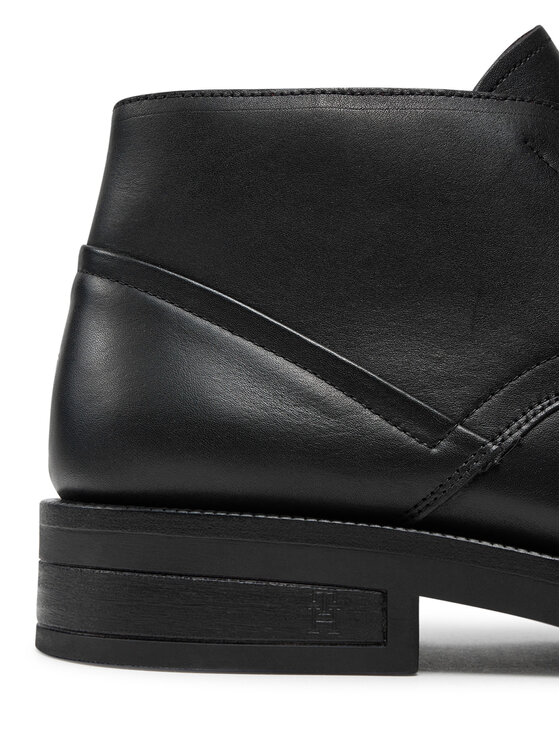 Tommy Hilfiger Tommy Hilfiger Trzewiki Tl Lth Boot FM0FM05265 Czarny