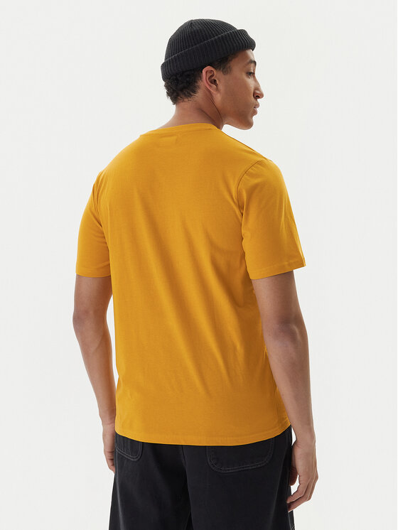 Kappa Kappa T-Shirt Feddu 311H7HW Żółty Regular Fit