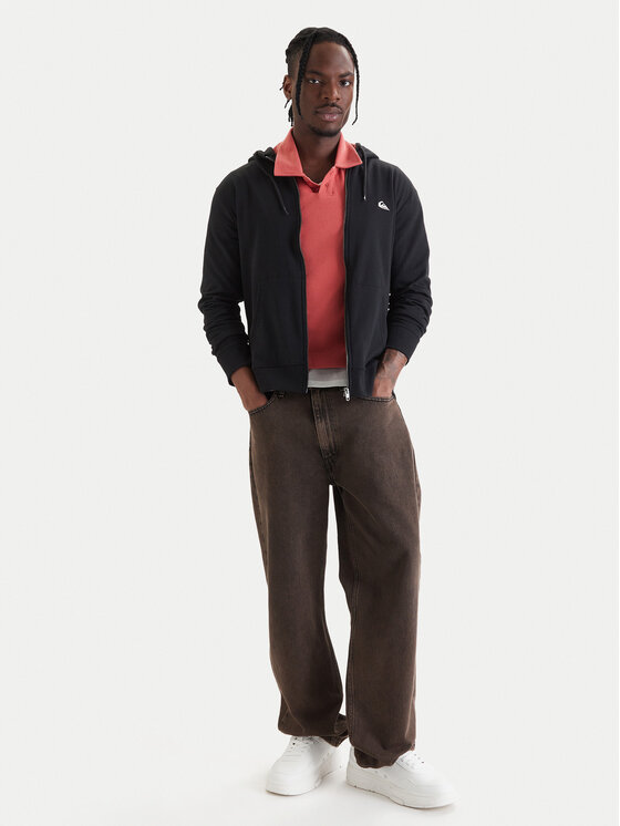 Quiksilver Quiksilver Mikina EQYFT04952 Černá Regular Fit