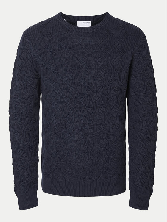 Selected Homme Selected Homme Sweater 16094503 Sötétkék Regular Fit