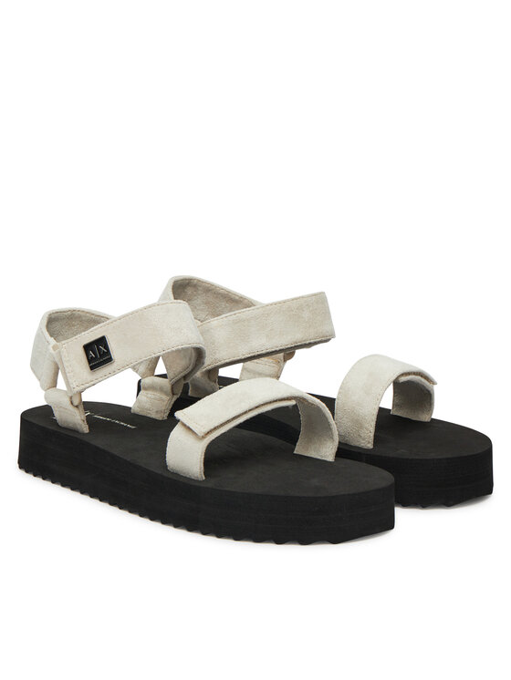 Armani Exchange Armani Exchange Sandály XDP064 XV928 01819 Écru