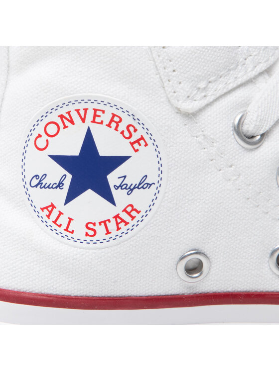 Converse Converse Trampki Chuck Taylor All Star 1V Hi 372884C Biały