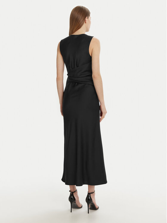 Marella Marella Abito da cocktail Titano 2513221053 Nero Regular Fit