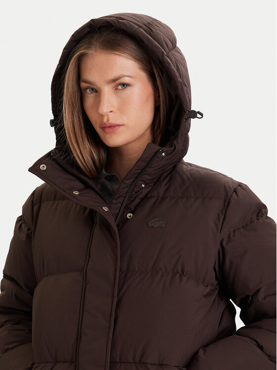 Lacoste Lacoste Zimní bunda BF2608 Hnědá Regular Fit