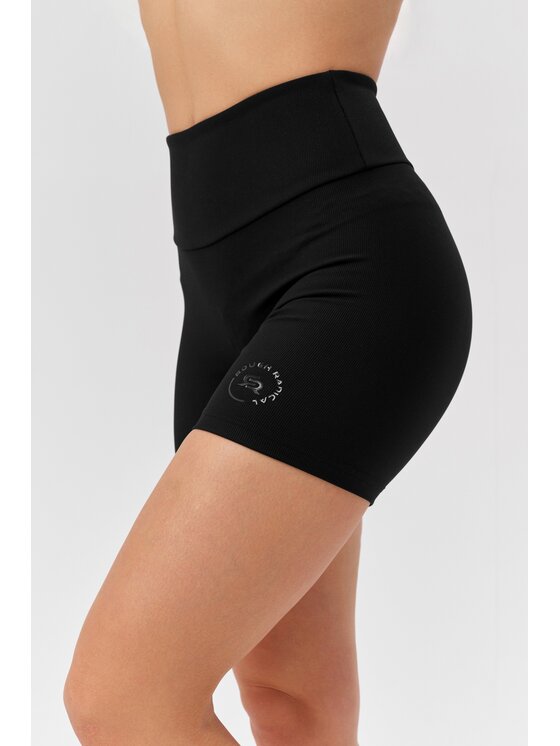 ROUGH RADICAL ROUGH RADICAL Szorty sportowe WELLNESS SHORTS Czarny Slim Fit