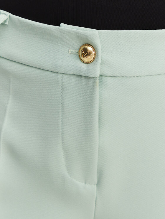 Maryley Maryley Текстилни панталони 25EB52Z/M24/43SP Зелен Regular Fit
