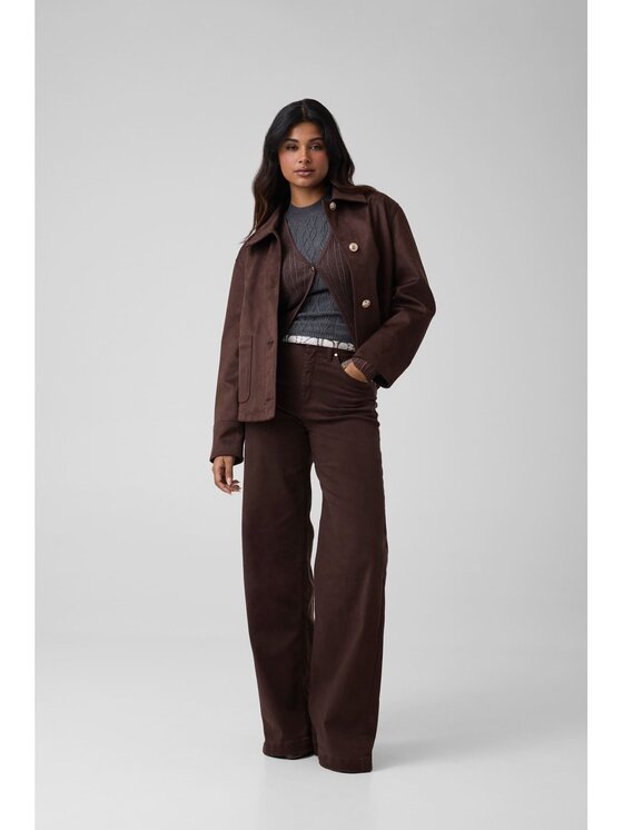 Guess Guess Bunda pro přechodné období 183553 Hnědá Classic Fit