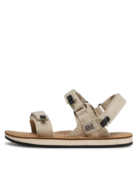 Jack Wolfskin Jack Wolfskin Sandaalid Ecostride 2 Sandal W 4051771 Beež