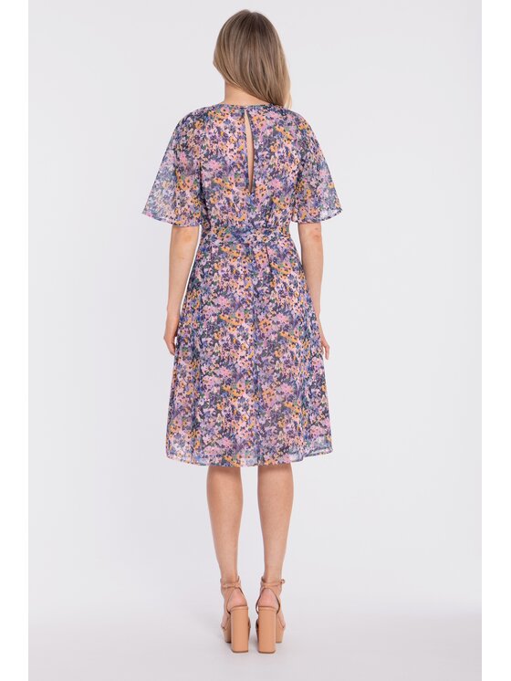 Stylove Stylove Abito da cocktail S435 Viola A-Line Fit