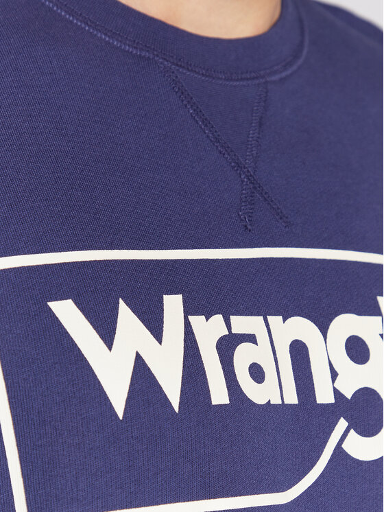 Wrangler Wrangler Felpa Frame Logo W662HAB51 112321426 Viola Regular Fit