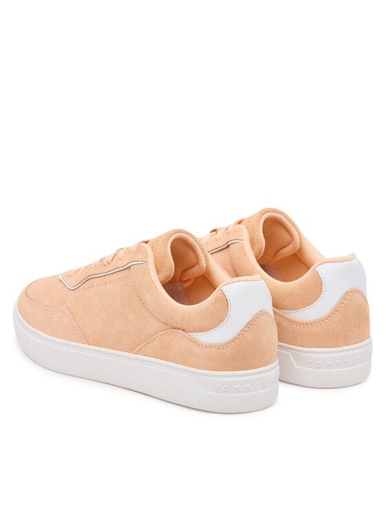 Tommy Hilfiger Tommy Hilfiger Sneakersy Casual FW0FW08898 Pomarańczowy