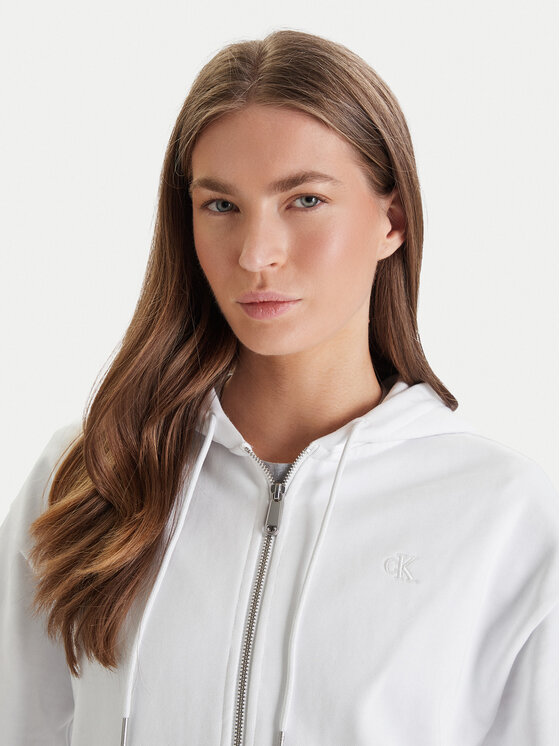 Calvin Klein Jeans Calvin Klein Jeans Sweatshirt Archive Logo LV047B237G Weiß Regular Fit