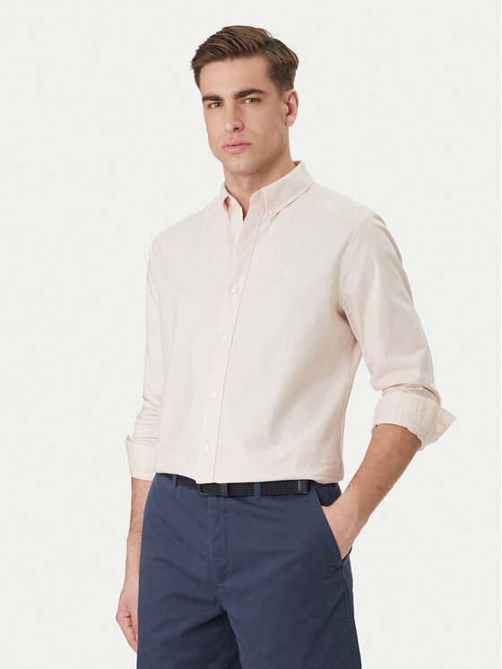 Calvin Klein Jeans Calvin Klein Jeans Košeľa Oxford Classic LV140EM125 Oranžová Regular Fit