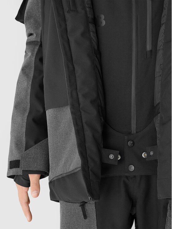 4F 4F Giacca da snowboard 4FWAW24TTJAM511-20S Nero Regular Fit