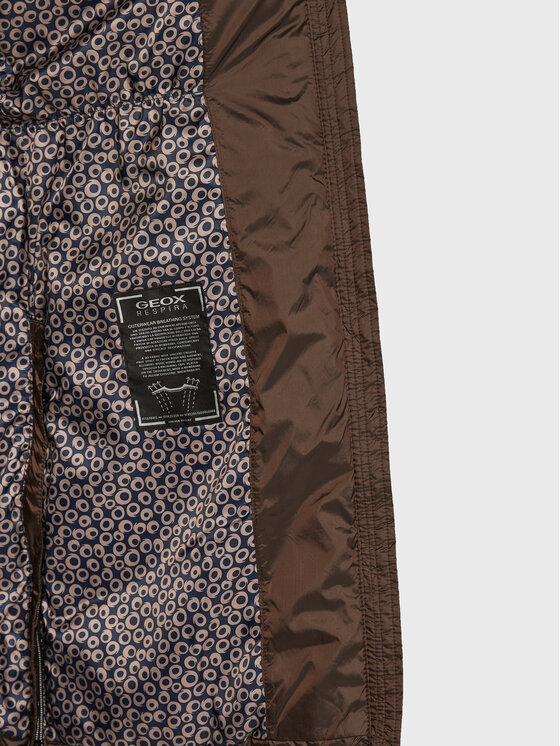 Geox Geox Daunenjacke Adrya W2626G T2566 F6195 Braun Regular Fit