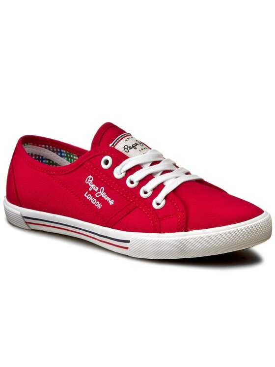Pepe Jeans Tennis Aberlady Basic 17 PLS30500 Rouge Modivo