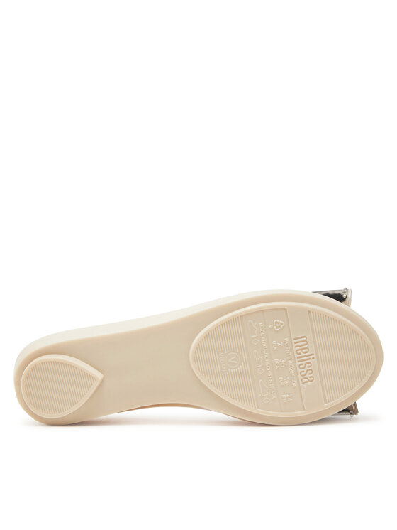Melissa Melissa Baleriny Melissa Ultragirl Classic Bow Ad 35965 Beżowy