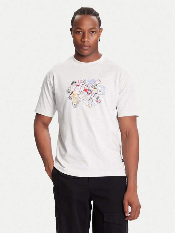 New Balance New Balance Тишърт MT53905 Сив Regular Fit