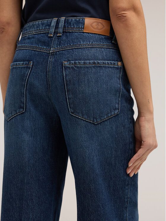 Motivi Motivi Jeansy P531Q004331N024 Niebieski Over Fit