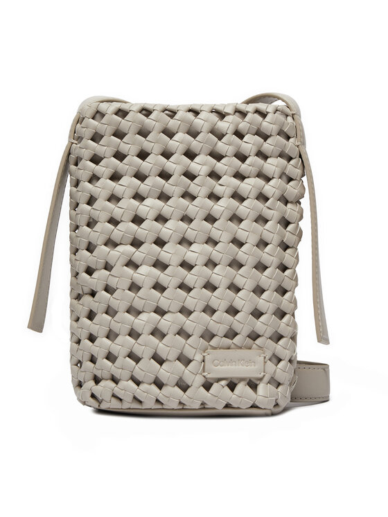 Фото - Жіноча сумка Calvin Klein Torebka Ck Braided Mini Bag K60K612172 Szary 