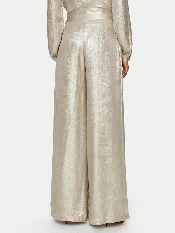 Rinascimento Rinascimento Штани з тканини CFC0121737003 Золотий Regular Fit